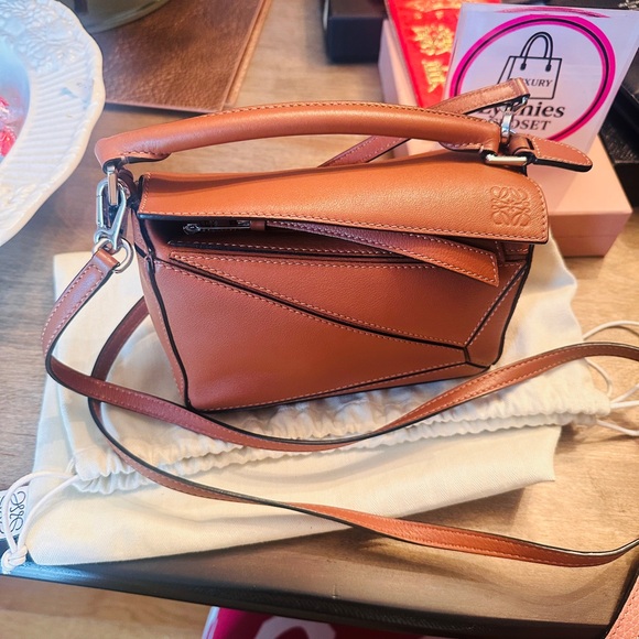 LOEWE Mini Puzzle Edge bag in classic calfskin - Picture 3 of 15